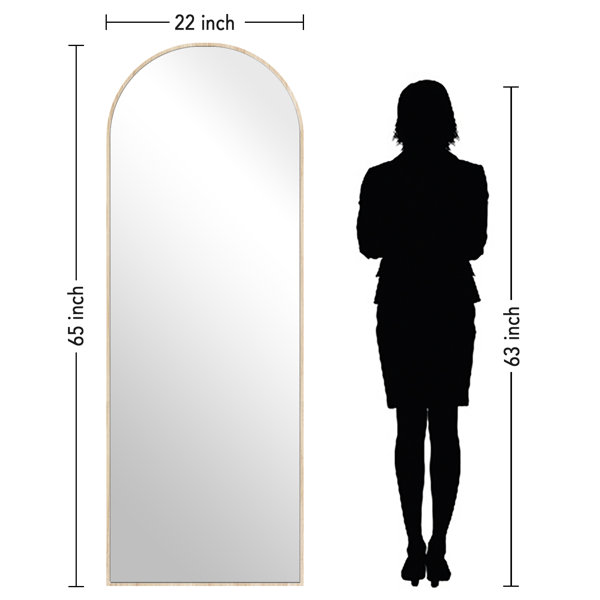Mercury Row® Greta Sleek ArchedTop Wall Mirror & Reviews Wayfair Canada